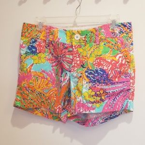 Lilly Pulitzer Callahan shorts in bright multi